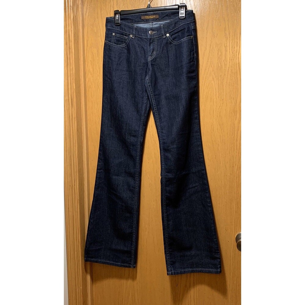 THE LIMITED Authentic Original Flare Dark Wash Denim Jeans Women’s Size 2 NWOT